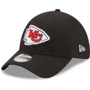 New Era 39Thirty Diamond Cap - Kansas City Chiefs Black M/L