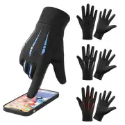 XANES Winter Waterproof Cycling Gloves Outdoor Sports Running Motorcycle Ski TouchScreen Fleece Gloves Non-slip Warm Ful