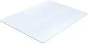 Angoily Under Chair Mat for Hardwood Floors Non Slip Refrigerator Floor Protective Mat Transparent Cushion for Chairs Fridge Thick Easy to Clean