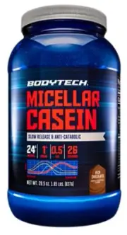 Micellar Casein Protein Powder - Slow Digesting & Anti-Catabolic - Choc, 1.85lbs