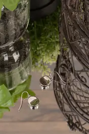 Mini Polished Metal Drop Hook Earring--ADO-AEC-0514