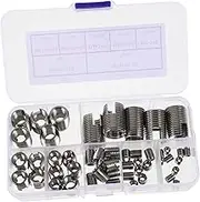 Zerodeko Self Tapping Thread Insert Tool Set Stainless Thread Repair Wood Inserts Screws and Nuts Tapping Tool for Metal Assembly