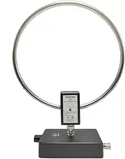 Active Shortwave Radio Loop Antenna GA450 with BNC Cable SW 2.3-30MHz MW 522-1710KHz Portable Receiving Antenna for Ham Radio