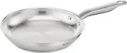 Tefal E4920425 Virtuoso Stainless Steel Induction Uncoated Frying Pan, 24 cm Diameter