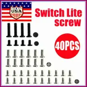 40pcs Metal Screws Repair Parts For Nintendo Switch NS Lite Controllers Console