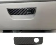 Carbon Fiber Co-pilot Storage Box Handle Switch Cover For Jeep Commander 2006-10 (for: Jeep)