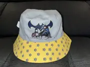 NEW DC Comics Super Pets Bucket Hat Reversible Summer Beach Krypto Ace Bat-Hound