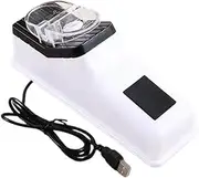 Electric Knife Sharpener, Professional Knife Sharpener for Home, Knife Sharpener, 5 Seconds for Quick Sharpening Polishing with Protective Cover Tool for Home Kitchen (USB)/1396