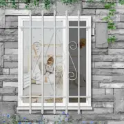 Spear Point Heavy Duty Window Bar,Window Security Bars Guards for Prevent Burgla