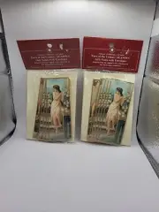 Shackman Smithsonian Turn Century Seasons Decorative Gift Cards Vintage 2 Packs