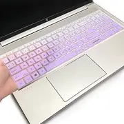 Keyboard Cover for 15.6 inch HP ProBook 450 G8 G9 G10/ 455 G8 G9 G10/ 650 G8/ HP Zbook Power G8 G9, HP ProBook 15.6 inch Keyboard Skin(NOT fit HP ProBook 450/455/650 G6 G7)-OPurlple