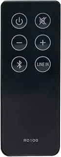 RC10G Replacement Remote fit for Edifier Speaker Systems R1700BT R1800BT