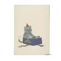 在飛比找誠品線上優惠-【誠品獨家】日本7 days cards 聖誕明信片/ 貓