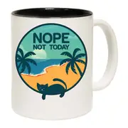 Nope Not Today Cat Kitten Pussy Cats Mug Cup