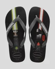 [Havaianas] Havaianas Boy's Kids' Star Wars Flip Flops Shoes in Ice Grey Size 31/32 31/32 Ice Grey