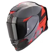 EXO-R1 Evo Carbon Air Rally Black-Red Full Face Helmet