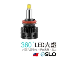 在飛比找蝦皮商城優惠-SLO【360度LED大燈】送小燈 魚眼專用  H1 H7 