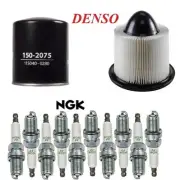 Tune Up Kit Filters Spark Plugs For FORD E-450 SUPER DUTY V10 6.8L 2017 (for: Ford)