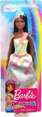 Barbie Dreamtopia Princess Doll, 12-Inch Brown Hair
