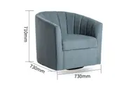 STOKES Swivel Accent Chair