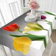 3D Tulip 4279 Tablecloth Table Cover Cloth Birthday Party Event AJ WALLPAPER AU