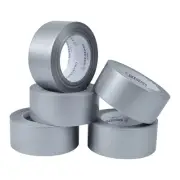 Duct Tape, Silver Tape，5 Rolls 2 inches x 30 Yards ducttape,Strong, Grey