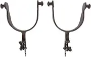 Engraved Vintage Horse Spurs for Equestrian Performance Control and Instruction