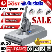 9000mAh Replacement Battery for Dyson V8 SV10 Absolute Animal Motorhead Fluffy