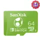 SanDisk 64G 64GB microSD【Nintendo SWITCH】microSDXC SD SDXC 100MB/s U3 SDSQXAO-064G任天堂記憶卡