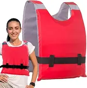 Swim Vest, Lightweight Swim Vest with Reflective Stripes | Flotation Support for Stand Up Paddleboarding Water Sports