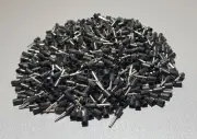 1000Pcs E7508 20AWG 0.75mm² BLACK Insulated Ferrule Bootlace Terminal