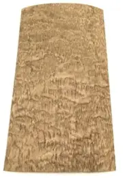 Eucalyptus Pommele Burl wood veneer sheet 10" x 18" on paper backer 1/40" thick