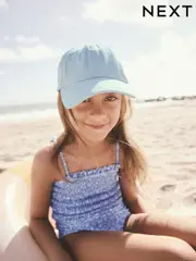 Blue Denim 100% Cotton Baseball Cap (1-16yrs) (AK1455) | $15 - $24