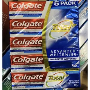 Colgate 總高級美白牙膏美國 226g 。