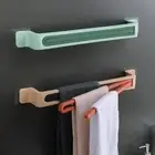 Towel Holder Rack Rounded Edge Practical Simple Appearance Towel Shelf No Burrs