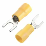 A● RV5.5-5 Fork Spade Wire Connector Electrical Crimp Terminal AWG12-10 30 Pcs