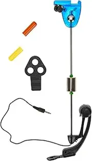 Fishing Alarm for Rod | 4 Colors Flashing Sound Bite Alert,Sensitive Indicator with Light, Fishing Accessories for Freshwater and Saltwater