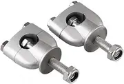 Adjustable Bracket 1 Pair 7/8' 22mm Motorcycle Handle Bar Riser Handlebar Clamp Back Move Mount Adapter Motorcycle Handlebar Universal