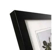 Deluxe Gallery Photo Wall Frame Set F - 10 Frames - Black