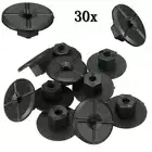 25pcs Car Fender Flares Mud Flaps Splash Guard Wheel Clips Nuts for Mercedes