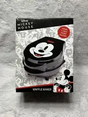 Disney Mickey Mouse 4-Inch Non-Stick Waffle Maker NEW IN BOX