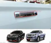Chrome Rear Handle Hand Cover Trim Fit Isuzu D-Max 2 4wd Hi-Lander 2016 2017 (for: Isuzu)