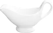 iplusmile Ceramic Sauce Cup Decorative Gravy Boat Multi-Functional Condiment Cup for Family Hotel Use