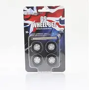 DDA Set of 4 x GS Wheels w/Tyres & Axles 1:24 Scale DDAW007