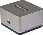 StarTech.com USB C Mini Dock for Chromebooks, iPad Pro, Black & Space Gray