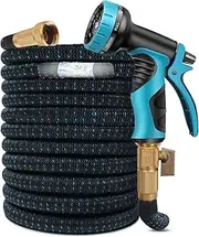 Expandable 50FT Garden Ultra Flexible Lightweight Water Hose Spray Nozzle(100ft)