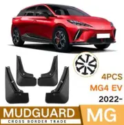 4PCS Front & Rear Molded Splash Guards Mud Flaps FOR 2022-2023 MG4 EV