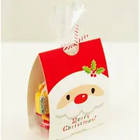 在飛比找樂天市場購物網優惠-[Hare.D] 聖誕節牛軋糖紙盒糖果袋 聖誕節老人牛軋餅乾