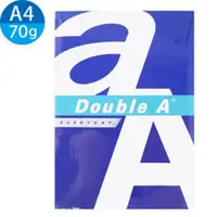 在飛比找ETMall東森購物網優惠-【Double A】 70P A4 影印紙/多功能紙 （5包
