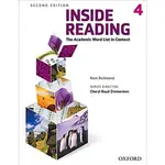 INSIDE READING 2/E STUDENT BOOK （課本）4 RICHMOND 9780194416306 <華通書坊/姆斯>